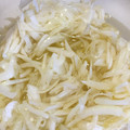 maberusunu's cooksnap of when they made かぶの皮は捨てないで♪かぶの皮のマリネ♪.