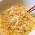 miyoshi8's cooksnap of when they made ＊汁なし釜玉塩らーめん♡おにぎり付き＊.