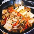 クックII76HA☆'s cooksnap of when they made めんつゆで簡単★焼き豆腐のきのこあんかけ.