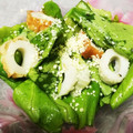 のんsummer's cooksnap of when they made ちくわのサラダ.