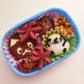 LuckyBerry's cooksnap of when they made ひつじのショーン キャラ弁 デコ弁.