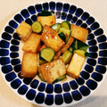 ひちょみんみん's cooksnap of when they made 厚揚げとキュウリのエスニック和え.