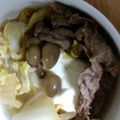 らっきー！'s cooksnap of when they made 白菜のコクうますき煮.