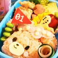 ＊sunlight＊'s cooksnap of when they made 小さなハートウインナー*愛情弁当に*.