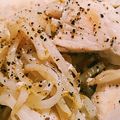 あおやがら's cooksnap of when they made 超簡単！鶏肉ともやしのウェイパー炒め.