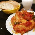 miminomusi's cooksnap of when they made 一人分の鶏手羽先トマト煮込み♡.