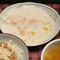 アルカママ's cooksnap of when they made 鮭と野菜のクリーム煮.