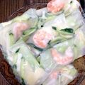 ちゅーる's cooksnap of when they made 野菜たっぷり♬ヘルシーで美味しい生春巻き.