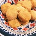きりんりーん's cooksnap of when they made かぼちゃの豆腐白玉だんご(離乳食後期).