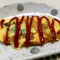 やなつこ's cooksnap of when they made 中からチーズがとろ〜り♡ゴーヤオムレツ♡.