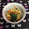 大好き‼️'s cooksnap of when they made シンプル ♫･* ほうれん草の千草和え.