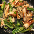 ☆ちゅうたん☆'s cooksnap of when they made 簡単♪ちくわ・玉ねぎ・ピーマンのきんぴら.