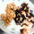 curisupin's cooksnap of when they made 【離乳食後期】魚と納豆ひじきどんぶり.