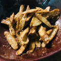 チャックねこ☆'s cooksnap of when they made 揚げごぼうごま和え.