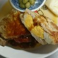 クックLJ2W4Q☆'s cooksnap of when they made 豚肉の目玉焼きサンドソテー！.