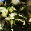 手作り★ママ's cooksnap of when they made 味付け1つ！簡単きゅうりとわかめの酢の物.