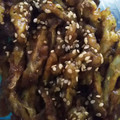 ユーロン's cooksnap of when they made 牛蒡の中華風甘辛揚げ.