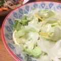 こどもおりょうりラボ's cooksnap of when they made レンジでできるキャベツの浅漬けサラダ.