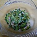 リン・ミンメイ's cooksnap of when they made ゴーヤとシーチキンの和え物.