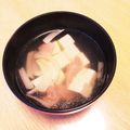 take♪aki♪'s cooksnap of when they made 簡単✩豆腐とベーコンのコンソメスープ.