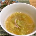 リラッすぬ's cooksnap of when they made えのきとレタスの健康スープ.