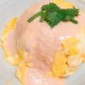 にばこ's cooksnap of when they made 明太子オムライス.
