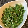 tikariri's cooksnap of when they made 簡単☆早い☆水菜と貝割れのサラダ.