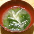 がっしゅまま's cooksnap of when they made 免疫貧血対策！舞茸ほうれん草のお味噌汁.