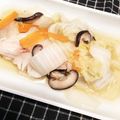 ひろと＾＿＾ママ's cooksnap of when they made ヘルシー簡単★白身魚と白菜のあっさり蒸し.