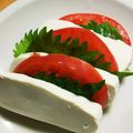 kaachannnn's cooksnap of when they made 大葉と塩豆腐とトマトのカプレーゼ.