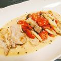 干芋くん's cooksnap of when they made ★豚とんかつ肉のトマトクリームソテー★.