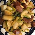 花花里's cooksnap of when they made カブとウィンナーのハニーマスタード炒め.