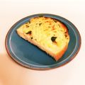 ❁Abake❁'s cooksnap of when they made 白味噌＆梅肉チーズトースト.