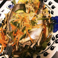 k-e-i's cooksnap of when they made いさきの中華蒸し.