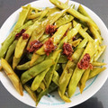 かずぽん、ななぽん's cooksnap of when they made モロッコいんげんのおかか炒め.