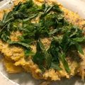 クックJ1T1K1☆'s cooksnap of when they made アジの干物アレンジ オムレツ.