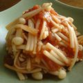 doiko's cooksnap of when they made えのきの梅✿キムチあえ.