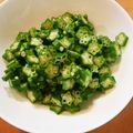 とものりのもと's cooksnap of when they made 超簡単♪刻みオクラ.