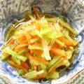 がっしゅまま's cooksnap of when they made 大根の皮とにんじんのきんぴら.