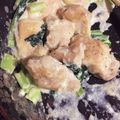 ❁❁❁❁❁'s cooksnap of when they made 簡単！鶏肉のこってりクリームソース.