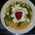 ずぼらマミタン's cooksnap of when they made 梅雨の時期に☂梅ささみさっぱりパスタ.