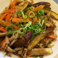 nyangomama's cooksnap of when they made 豚コマとナスとシメジのオイスター炒め.