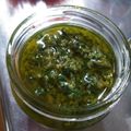 のおの's cooksnap of when they made 万能★バジルとオリーブの実のペースト.
