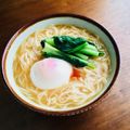 くーちなし's cooksnap of when they made ごまだれ★ぶっかけたまごそうめん.