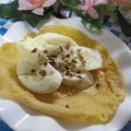 miyuki12's cooksnap of when they made きなこクレープ♡withアイスクリーム.