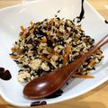 聞き耳's cooksnap of when they made 炒り豆腐と茶豆とひじきの煮物.