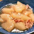 KAKO_KAKO's cooksnap of when they made 大根とベーコンの白だし煮.