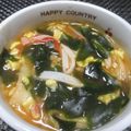 ジョングレ's cooksnap of when they made 残ったキムチの簡単スープ.
