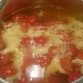 ありまちとも's cooksnap of when they made トマト の かきたま コンソメスープ.