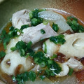 モルミキ☆'s cooksnap of when they made 節約簡単ほろほろ☆大根と竹輪と鶏肉の煮物.